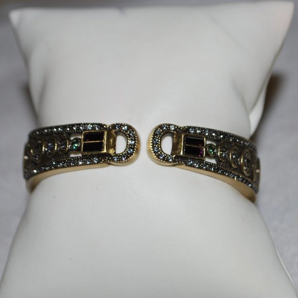 Heidi Daus "Tastefully Yours" Cuff Bracelet - NWOT - Picture 11 of 11